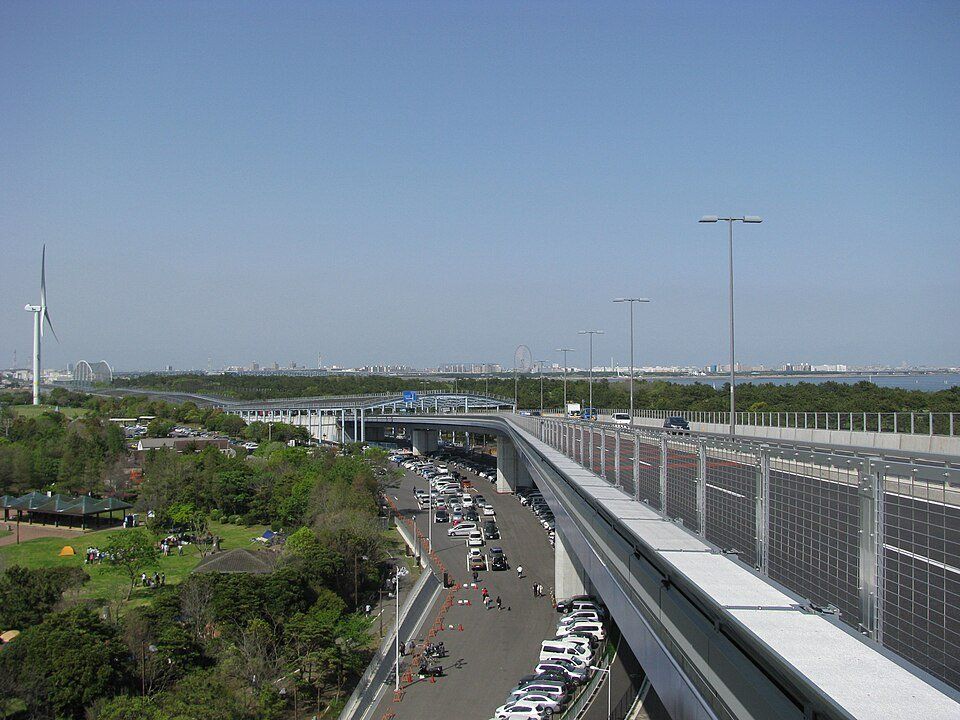 Wakasu Seaside Park — view 1.