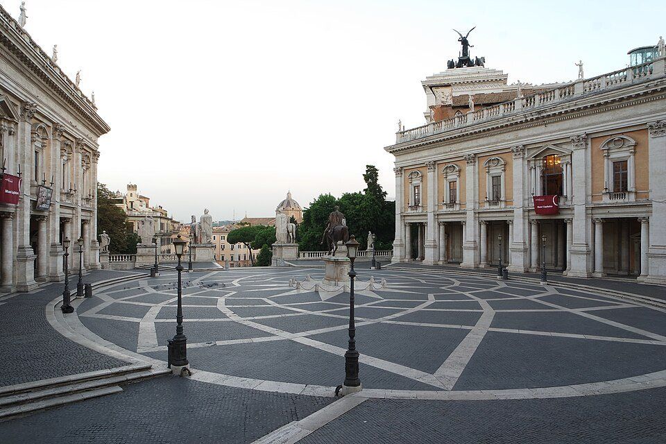 Piazza del Campidoglio — view 1.