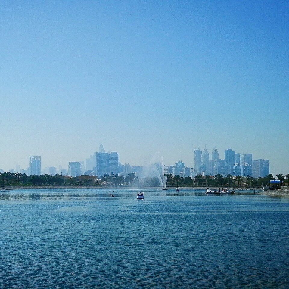 Al Barsha Pond Park — view 1.