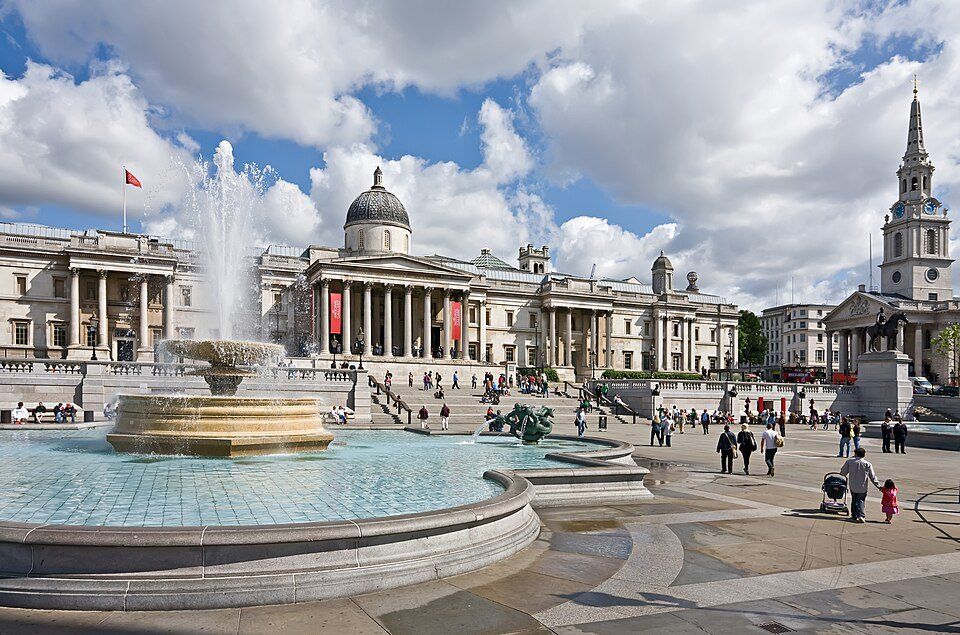 Trafalgar Square — view 1.