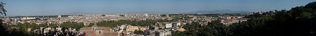 Janiculum Promenade — view 2.
