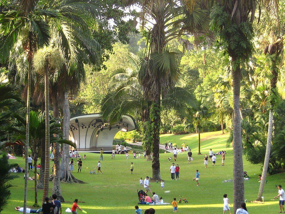 Singapore Botanic Gardens — view 1.