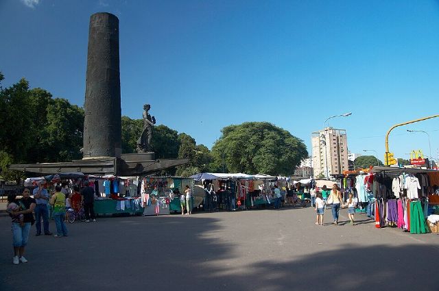 Parque Lezama — view 2.