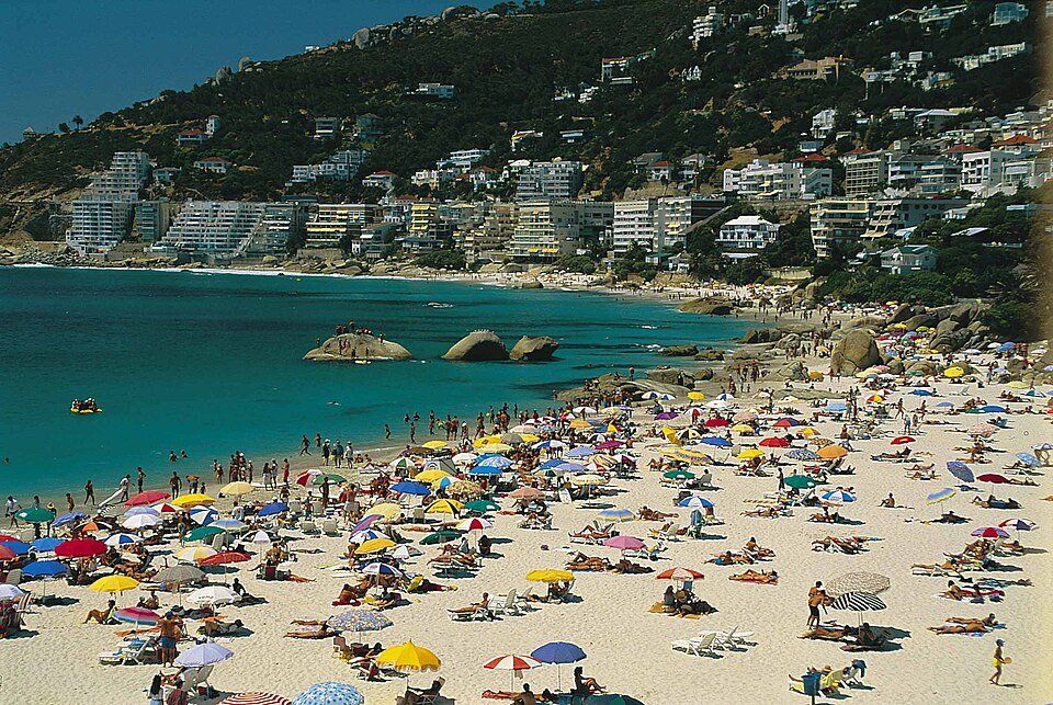 Clifton Fourth Beach — view 1.