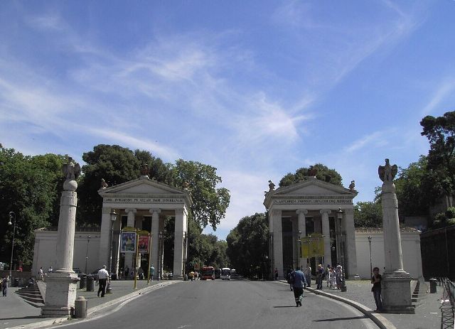 Villa Borghese Gardens — view 2.