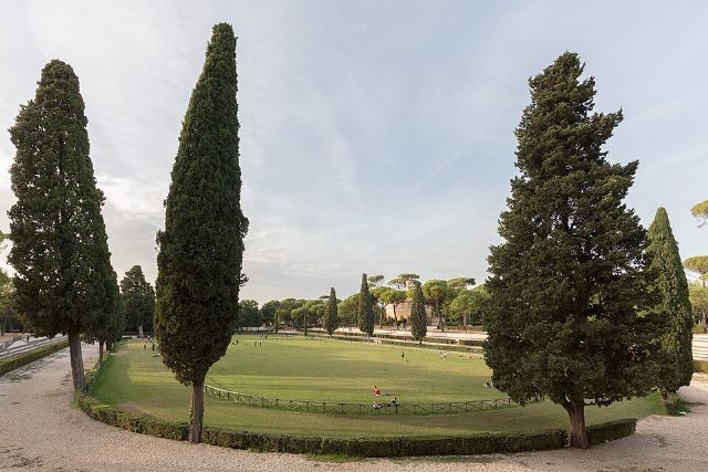 Villa Borghese Gardens — view 3.