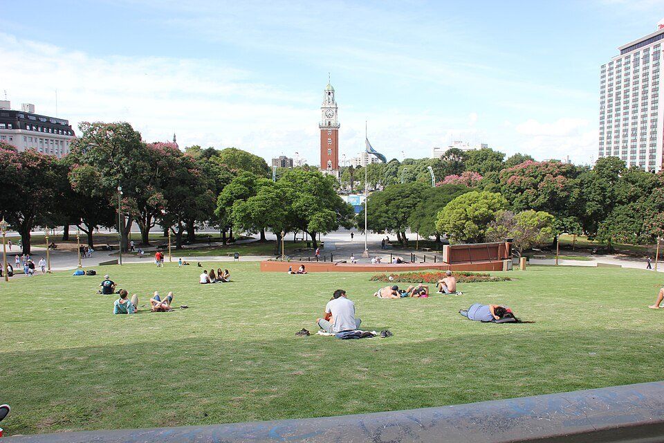 Plaza San Martín — view 1.