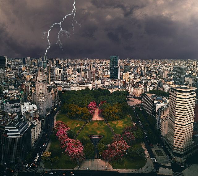 Plaza San Martín — view 3.