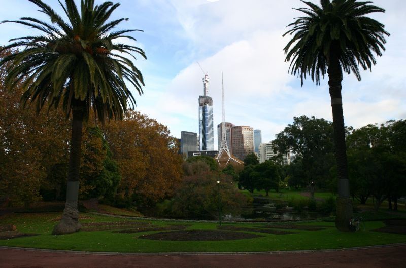 Queen Victoria Gardens — view 1.
