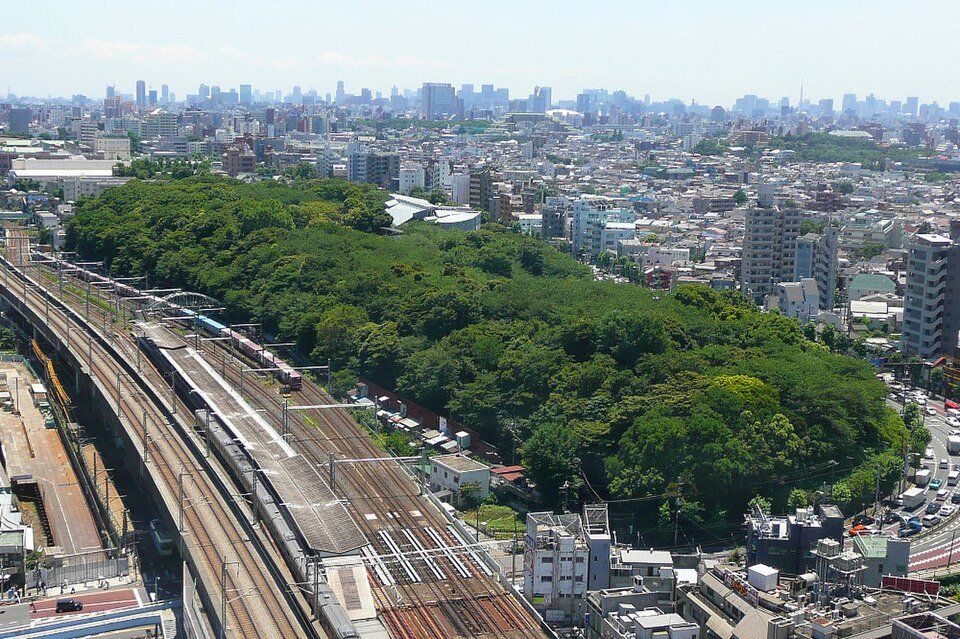 Asukayama Park — view 1.