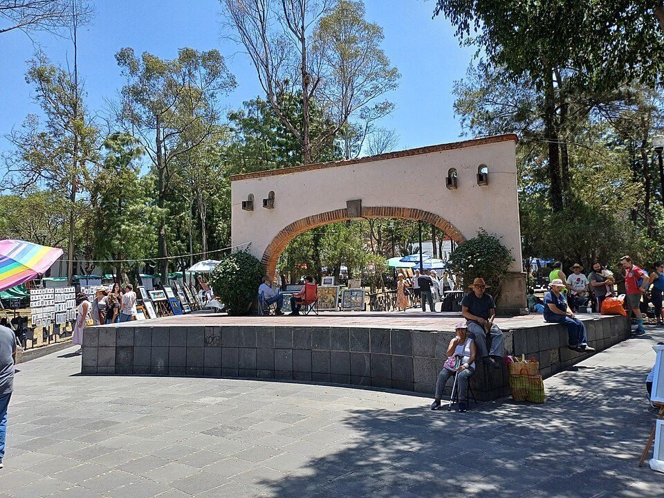 Plaza San Jacinto — view 1.