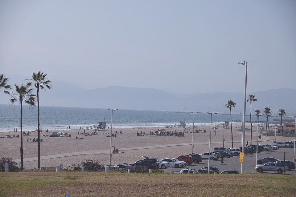 Dockweiler State Beach — view 1.