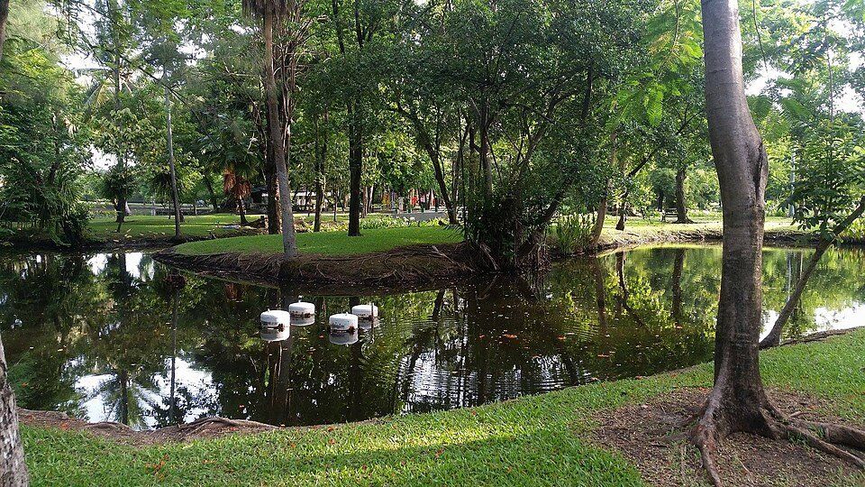 Thonburirom Park — view 1.