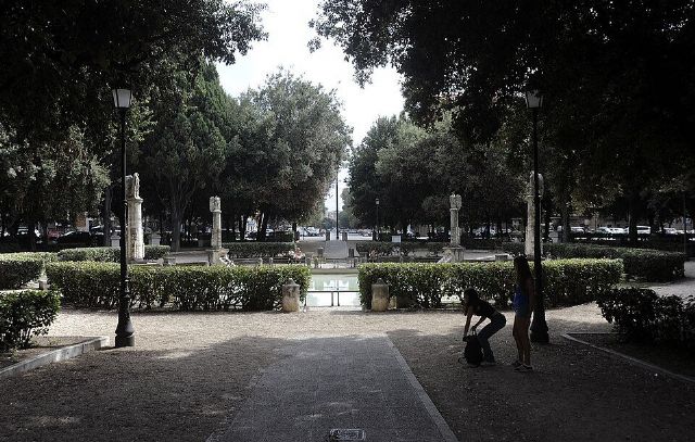 Piazza Mazzini Gardens — view 2.