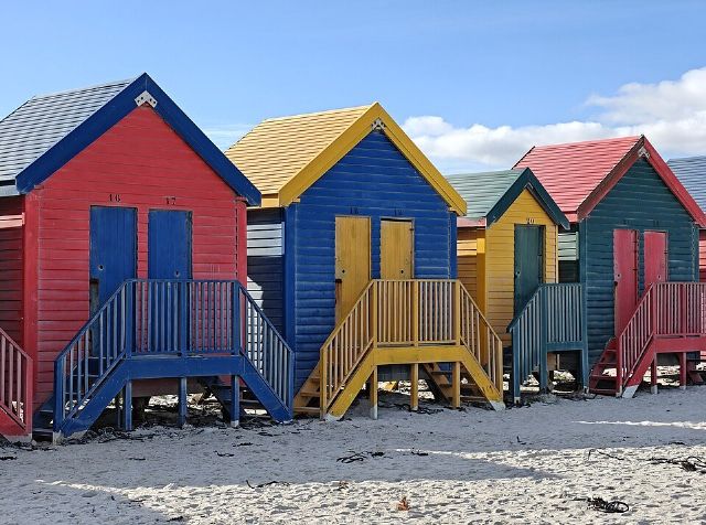 Muizenberg Beach — view 2.