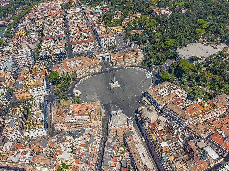 Piazza del Popolo — view 1.