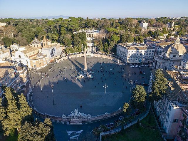 Piazza del Popolo — view 2.