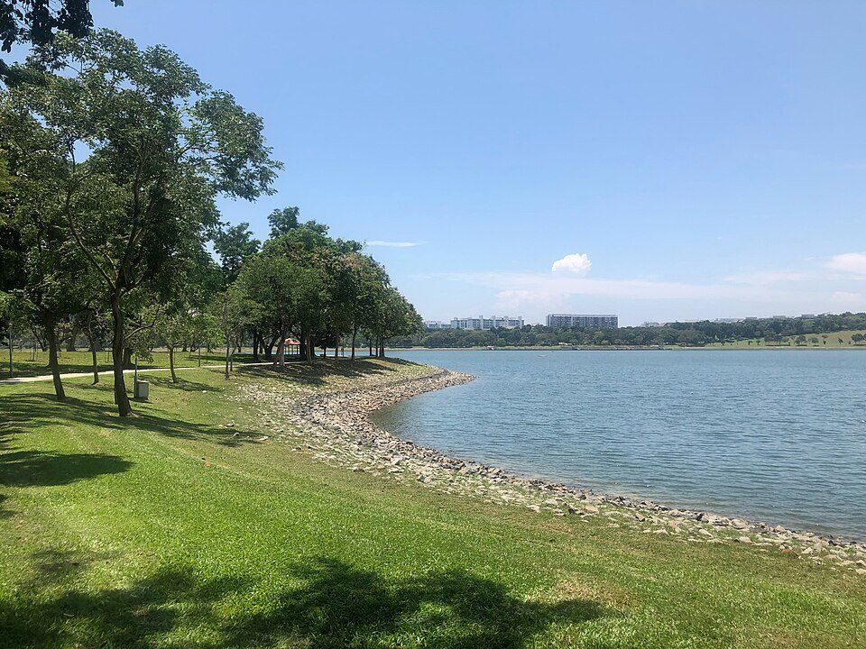 Bedok Reservoir Park — view 1.