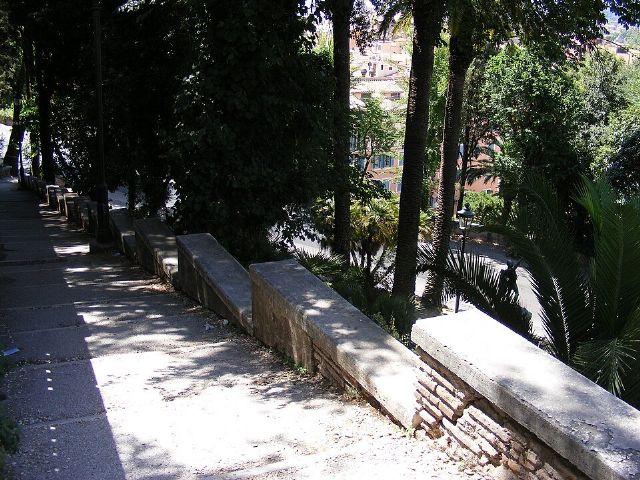 Pincio Gardens — view 3.