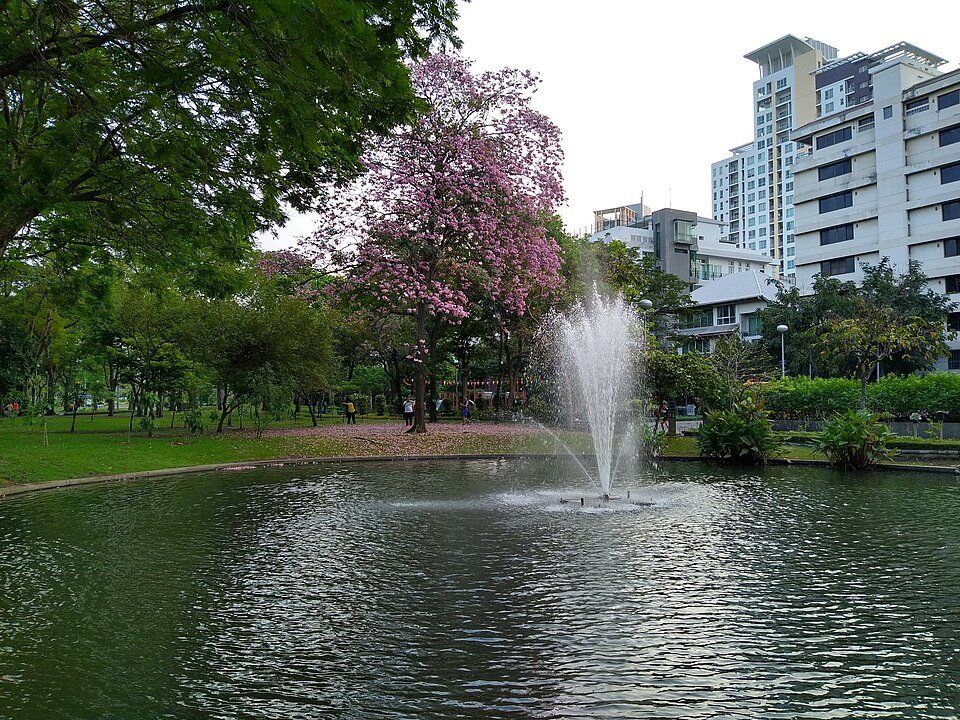 Santiphap Park — view 1.