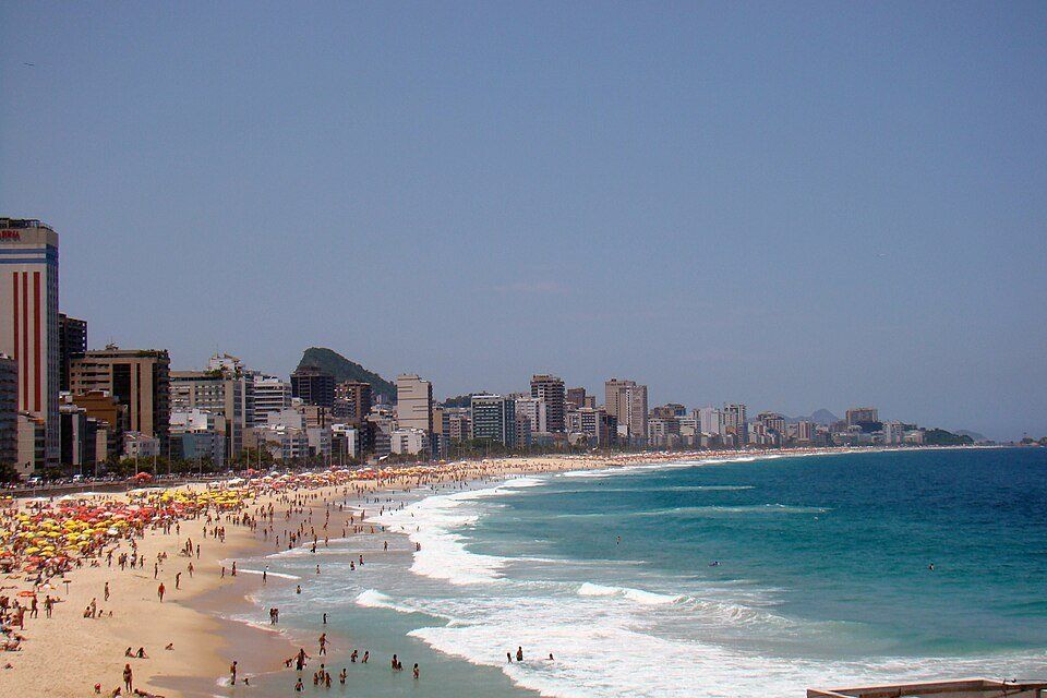 Praia do Leblon — view 1.