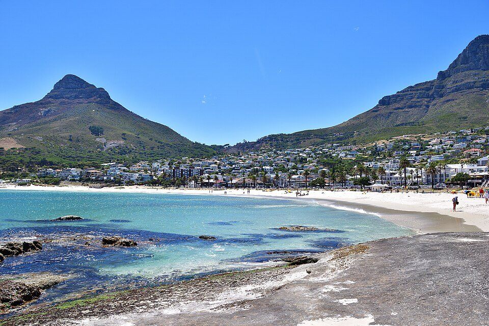 Camps Bay Beach — view 1.