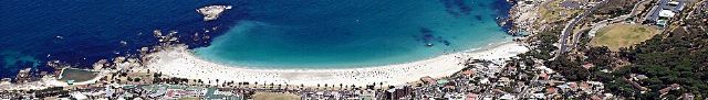 Camps Bay Beach — view 2.
