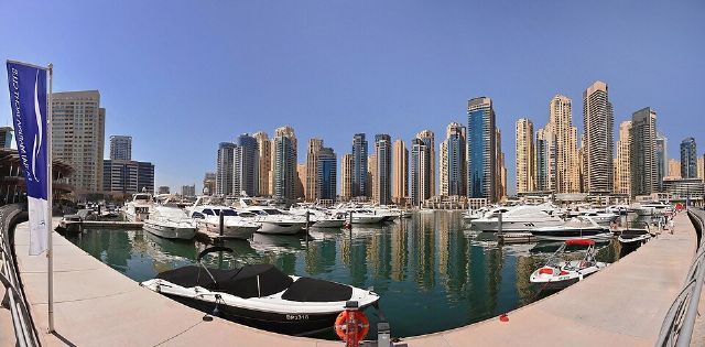 Dubai Marina Walk — view 2.