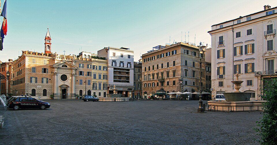 Piazza Farnese — view 1.