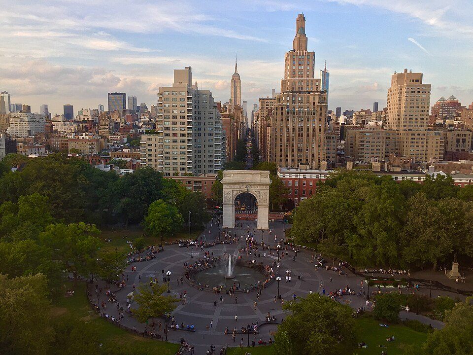 Washington Square Park — view 1.