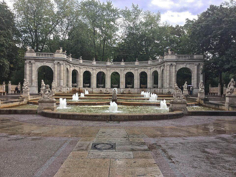 Volkspark Friedrichshain — view 1.