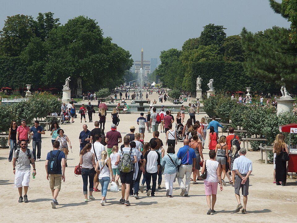Jardin des Tuileries — view 1.