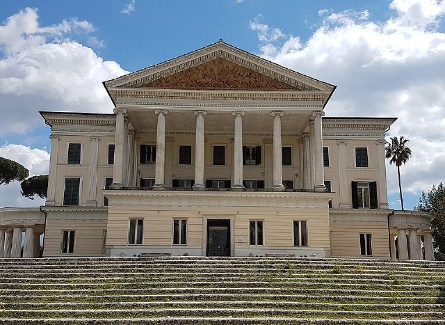 Villa Torlonia Gardens — view 2.