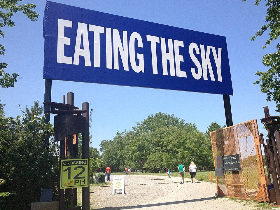 Socrates Sculpture Park — view 1.