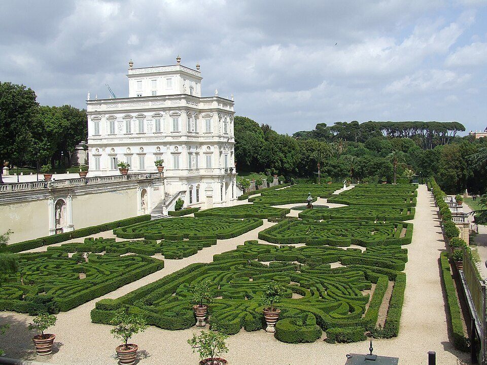 Villa Doria Pamphilj — view 1.