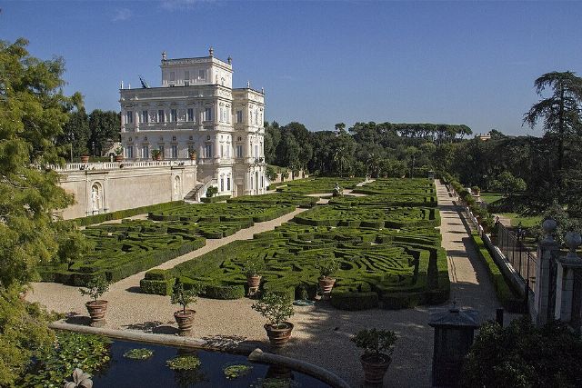 Villa Doria Pamphilj — view 2.