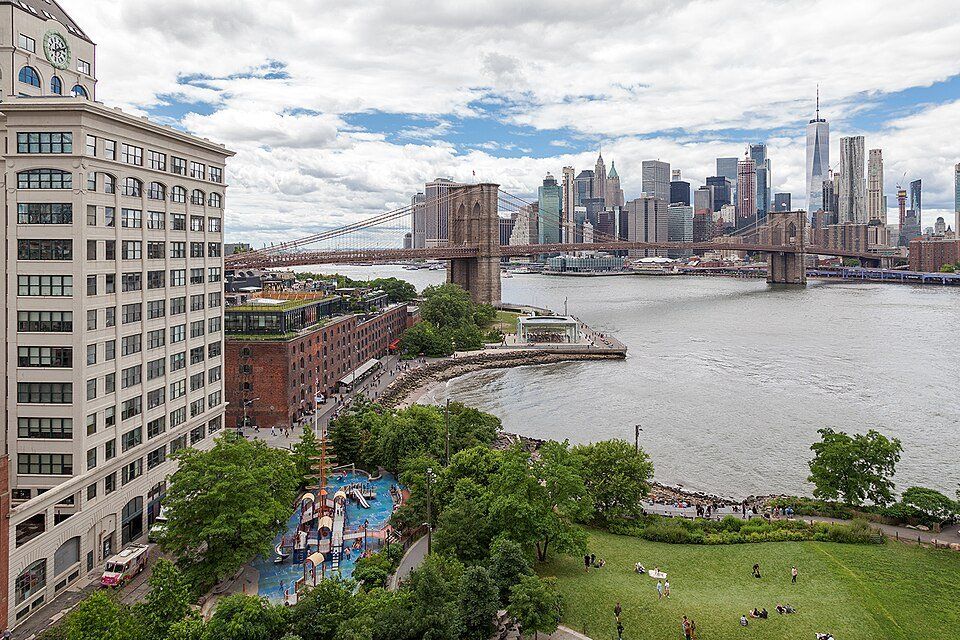 Brooklyn Bridge Park — view 1.