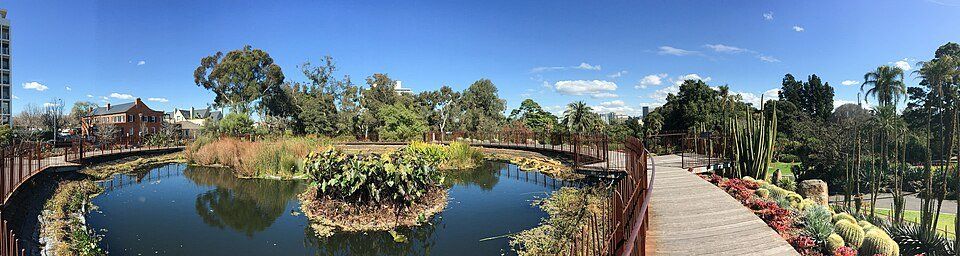 Royal Botanic Gardens Melbourne — view 1.