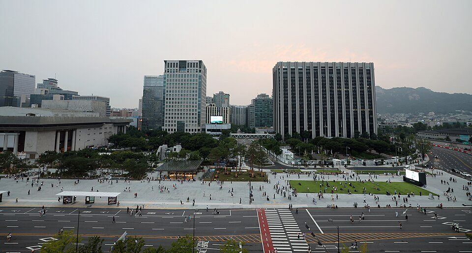 Gwanghwamun Square — view 1.