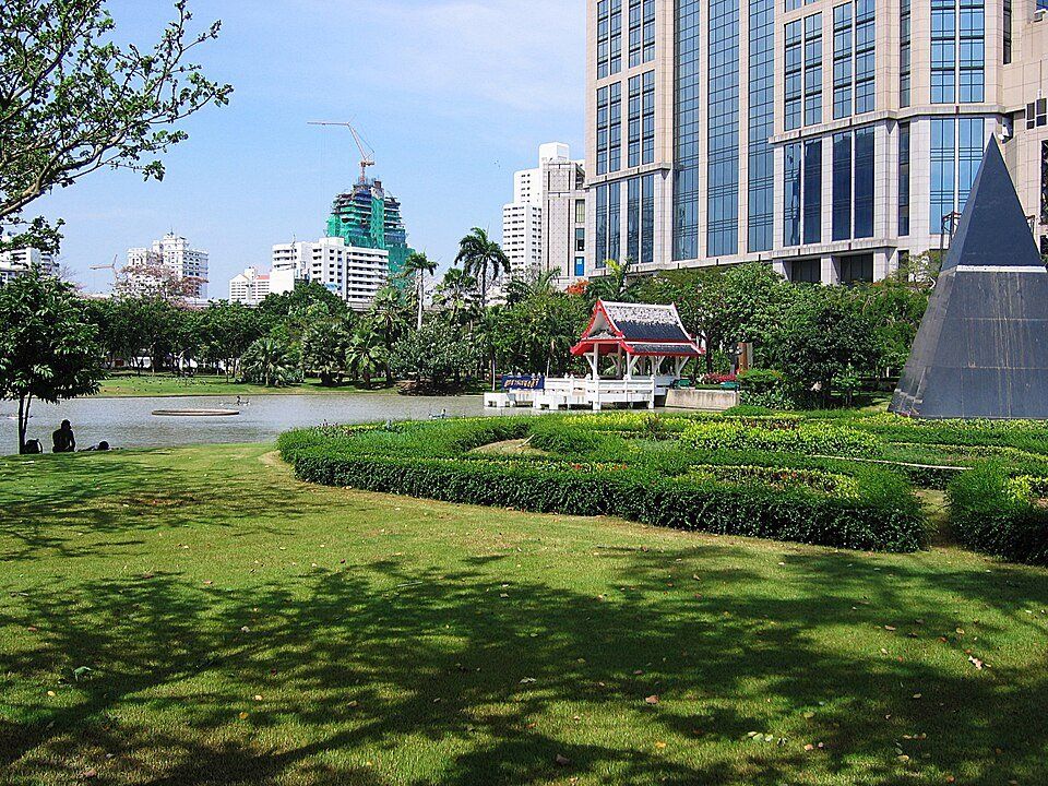 Benchasiri Park — view 1.