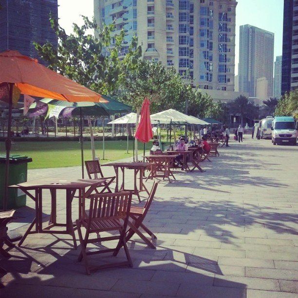 Jumeirah Lakes Towers Park — view 2.