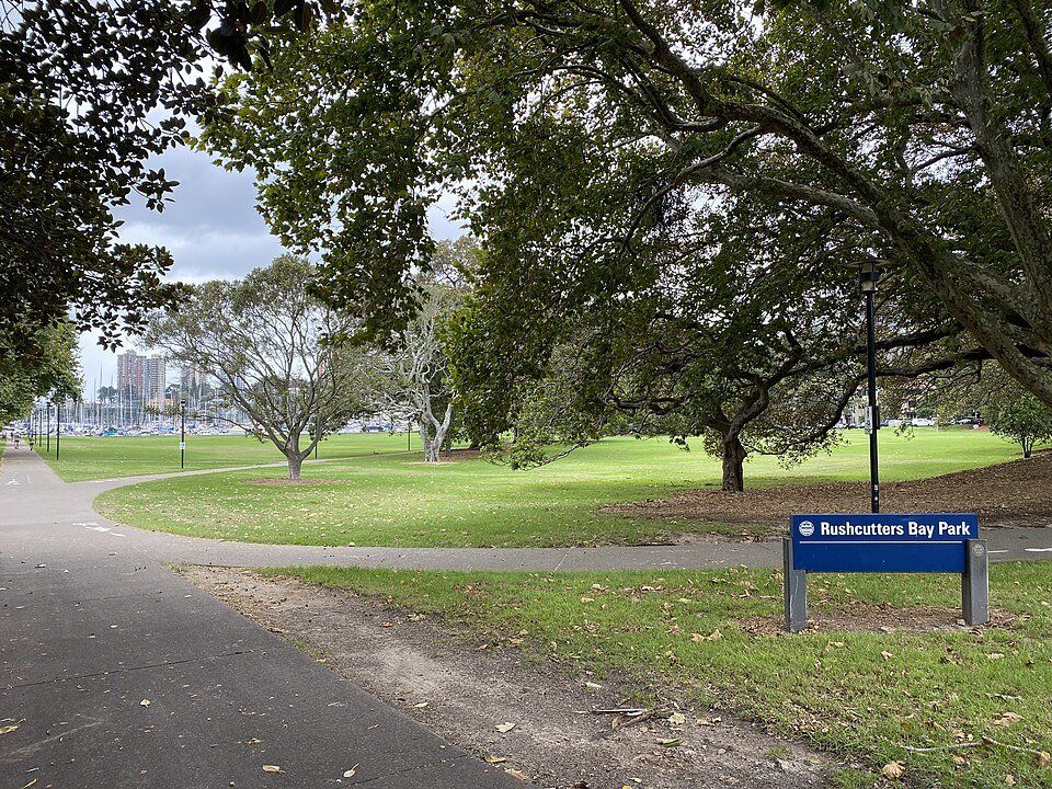 Rushcutters Bay Park — view 1.