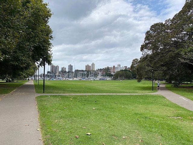 Rushcutters Bay Park — view 3.