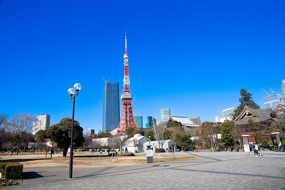 Shiba Park — view 1.