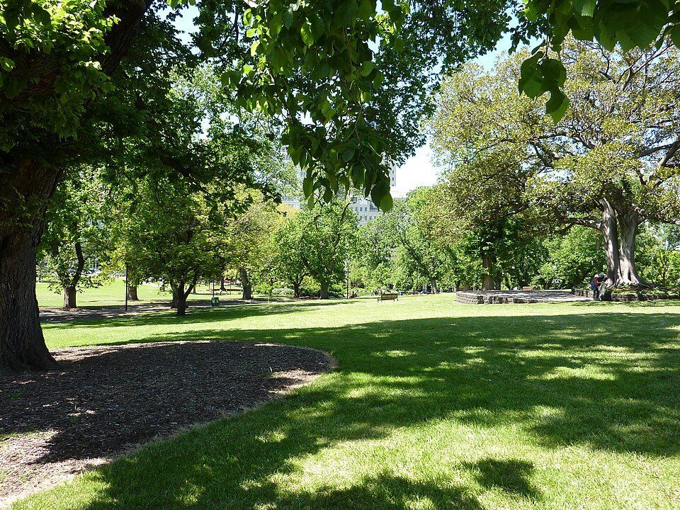 Flagstaff Gardens — view 1.