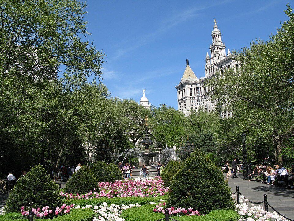 City Hall Park — view 1.