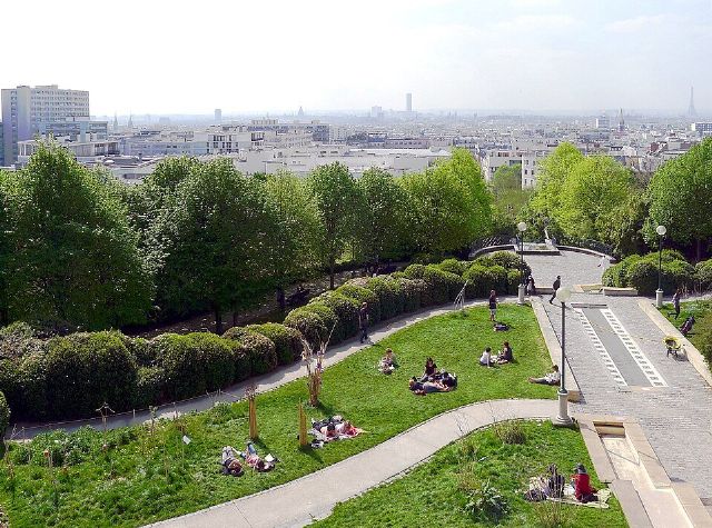 Parc de Belleville — view 2.