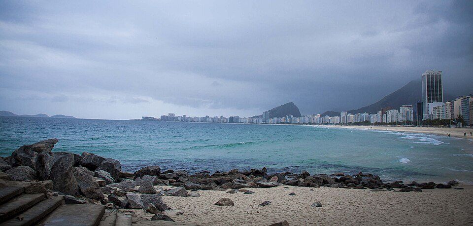 Praia do Leme — view 1.