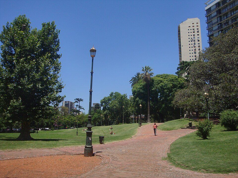 Plaza Barrancas de Belgrano — view 1.
