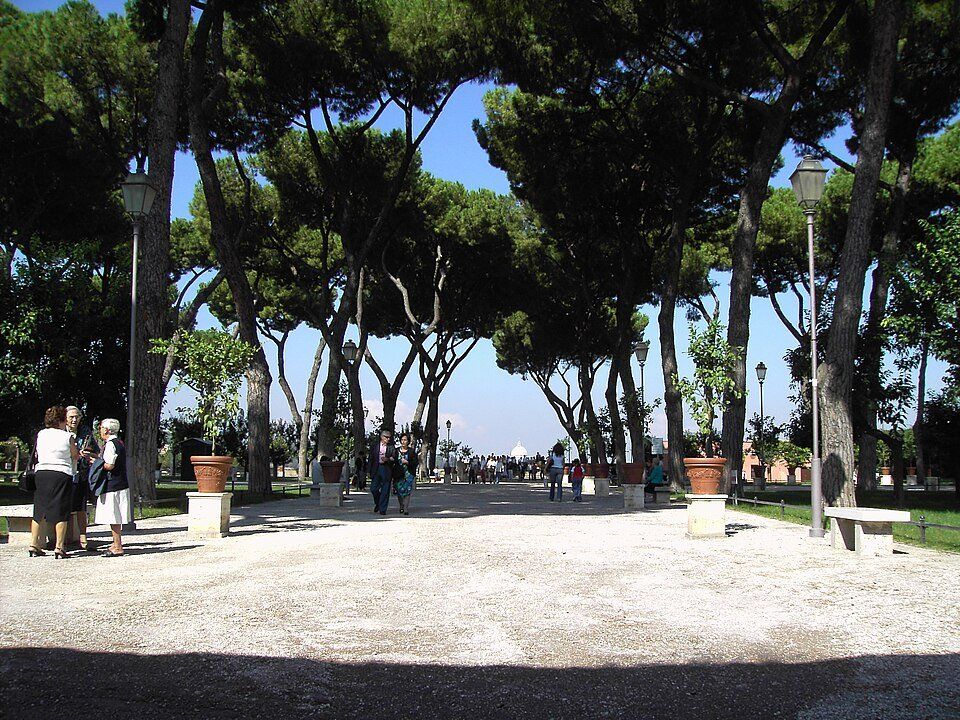 Giardino degli Aranci — view 1.